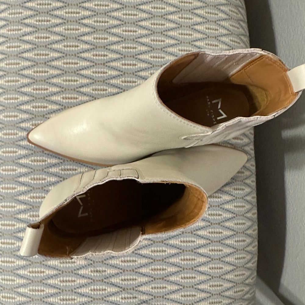 Marc Fisher LTD Ivory Oshay Pointed Toe Bootie - NEVER WORN - NEW OUT OF BOX - Picture 5 of 5